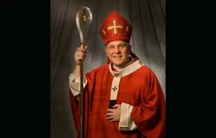 Official Portrait of Milwaukee Archbishop Jerome E. Listecki in 2021. Credit: Archdiocese of Milwaukee